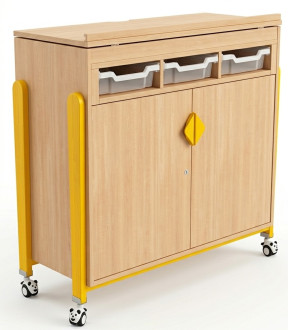 Meuble pour enseignant plateau inclinable k'briol 